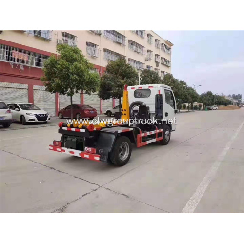 3 cubic meters side loader garbage truck